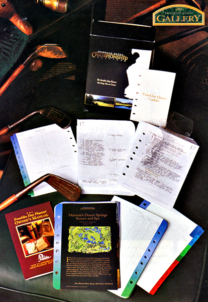 Franklin Golf Planner
